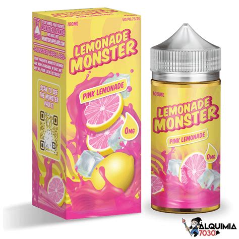Monster Vape Lemonade Monster Pink Lemonade 100ml Alquimia7030