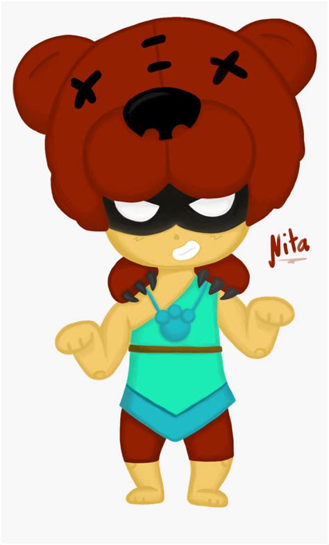 I Draw Nita From Brawl Stars Game Uwu First Time Drawing Perry