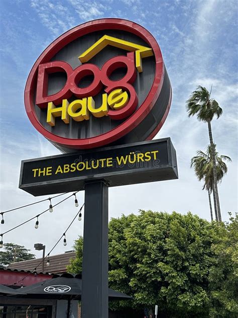 Dog Haus Hot Dog Restaurant Chain Location In Burbank California
