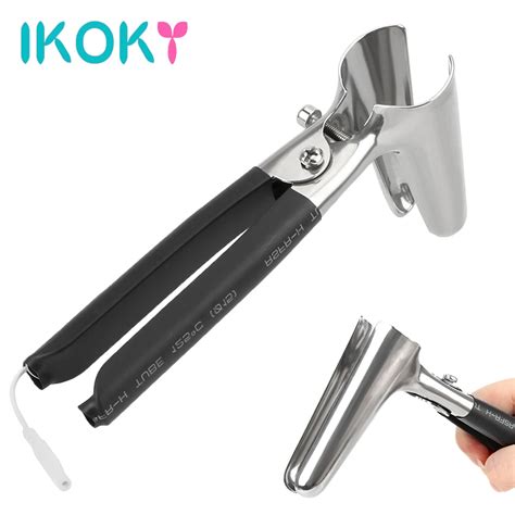 Ikoky Anal Expander Stainless Steel Sm Series Vaginal Dilator Medical