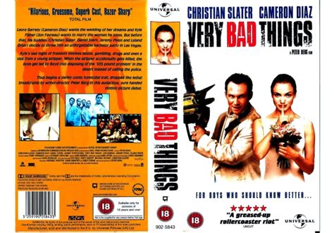 Very Bad Things 1998 On Universal United Kingdom Vhs Videotape