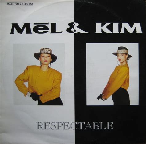 Mel And Kim Respectable 1987 Vinyl Discogs