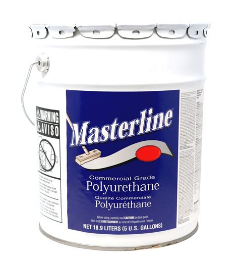 Masterline Oil Based Polyurethane 5 Gallon Pail Floor Mechanics