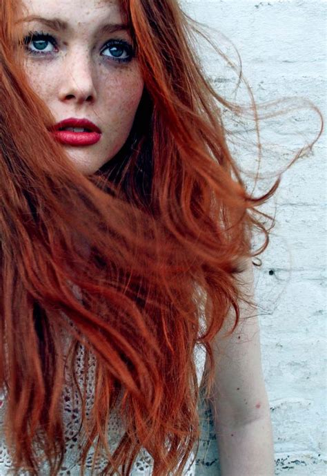 Nice Red Hair Freckles Beautiful