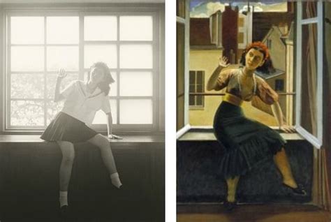 The French Paintings Of Balthus As Seen Through The Japanese Lens Of