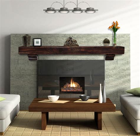 Contemporary Mantels Fireplace Surrounds Fireplace Mantel Decor Wood