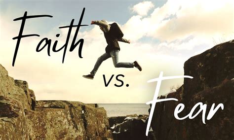 What Does Faith Over Fear Mean Be In Health