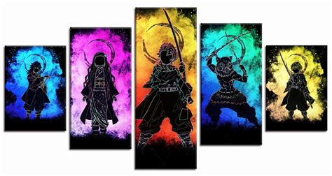 Buy Demon Slayer Japanese Anime Canvas Wall Art Tanjiro Nezuko Kamado