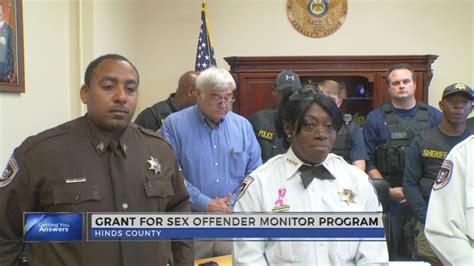 Hinds County Sheriffs Office Receives Sex Offender Grant