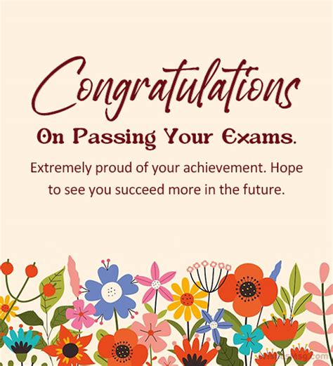 Congratulations For Passing Exam And Good Result Best Quotations