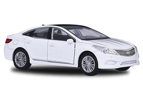 1 36 scale white welly diecast hyundai grandeur toy [nb1t725] ezbustoys