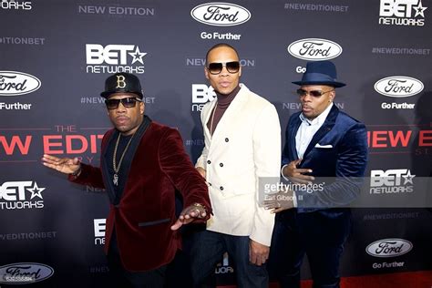 Michael Bivins Ronnie Devoe And Ricky Bell Attend Bets The New
