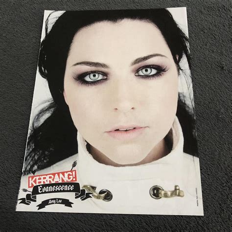 Evanescence Kerrang Poster Double Sided With Oli Depop