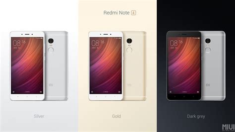 Xiaomi Announces The Redmi Note 4 With Deca Core Helio X20 Soc
