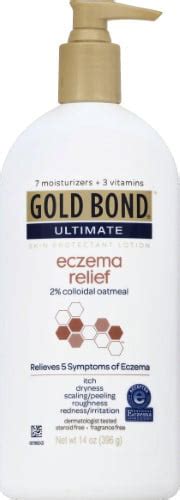 Gold Bond Ultimate Eczema Relief Lotion 14 Oz Pack Of 12