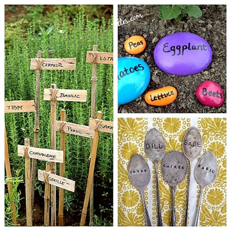 20 Creative Plant Marker Ideas For Your Garden A Cultivated Nest