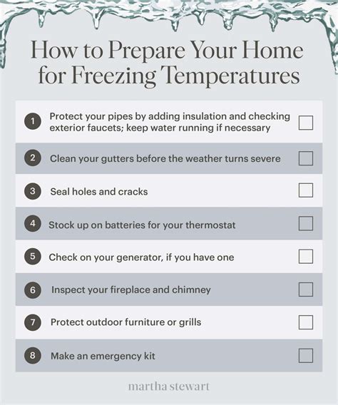 How To Winterize Your Home And Prepare For Freezing Temperatures Martha Stewart