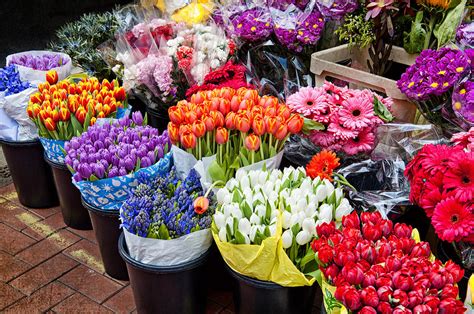 Colorful Flower Market Photograph By Cheryl Davis