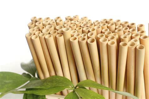 Bamboo Straws Bulk 500 Plain Or Custom Engraved Bamboo Etsy
