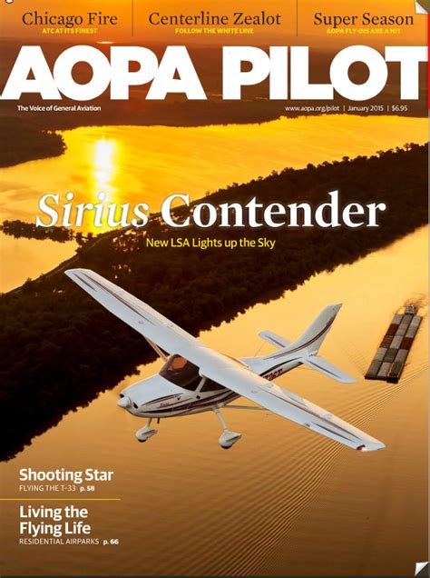 Aopa Pilot Article In American Magazine Tl Ultralight Aircraft
