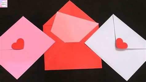 Diy Envelope Love Letter For Valentines Day Diy Valentines Day