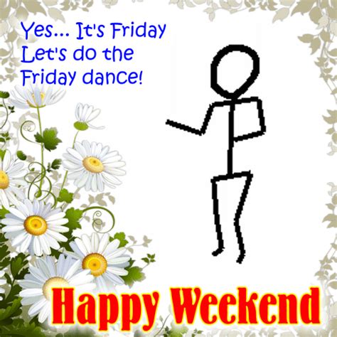 Happy Friday Dance Animated 