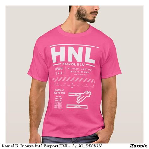 Cheap flights from daniel k. Daniel K. Inouye Int'l Airport HNL T-Shirt | Zazzle.com in ...