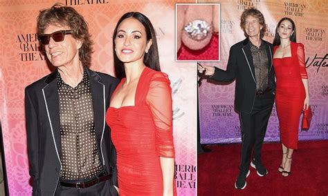Rolling Stones Mick Jagger 79 Is Engaged For The Third Time To