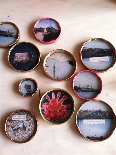 How To Make Bitchin Resin Photo Magnets 7 Steps With