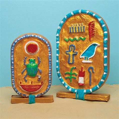 Egyptian Cartouche Baker Ross Ancient Egypt Crafts Egypt Crafts