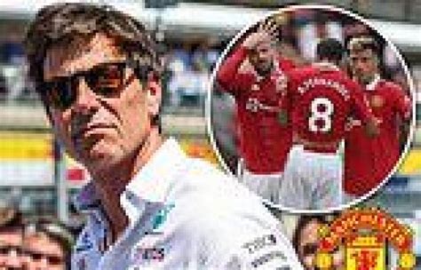 Sport News Mercedes Chief Toto Wolff Says He Studied Manchester United