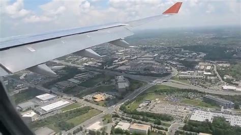 Aeroflot A330 Approach And Landing In Washington Dc Dulles Airport Iad