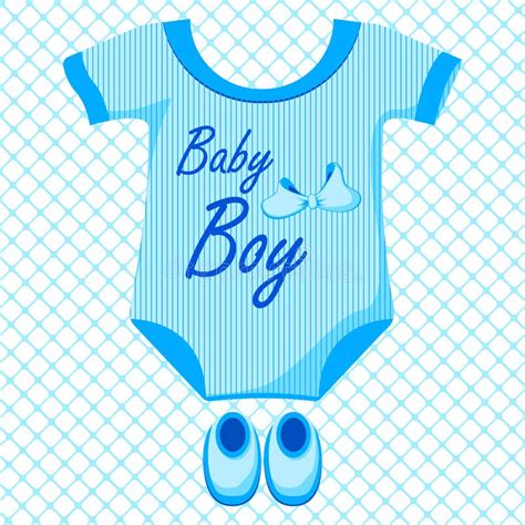 Baby Boy Dress Stock Vector Illustration Of Editable 29021340