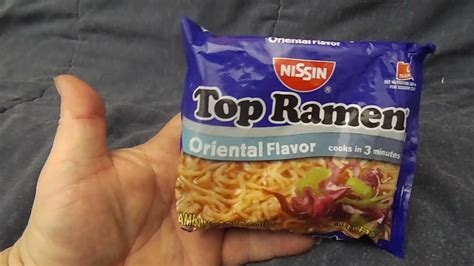 Rare And Discontinued Nissin Top Ramen Oriental Flavor Youtube