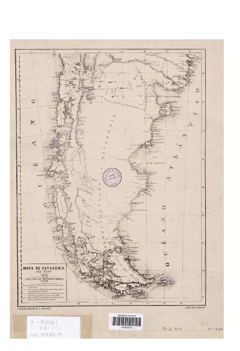 Mapa De La Patagonia Material Cartográfico Por Napp Biblioteca
