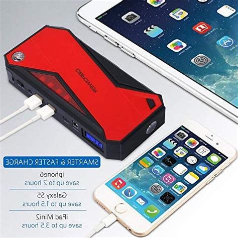 Dbpower 600a 18000mah Portable Car Jump Starter Battery