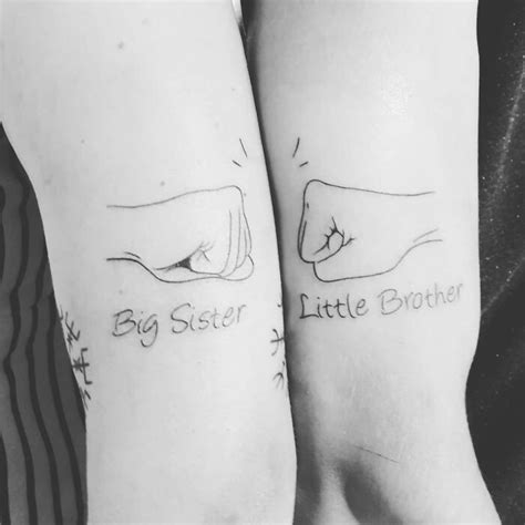 Big Sister Tattoo Ideas Brother Sister Tattoo Brother Tattoos