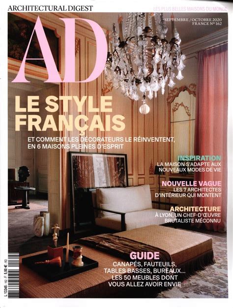 AD Architectural Digest N Abonnement AD Architectural Digest Abonnement Magazine