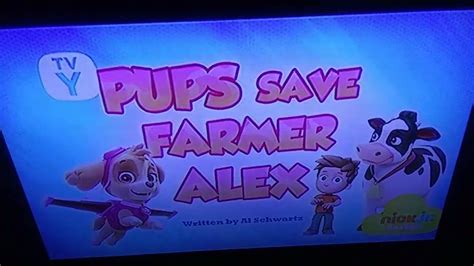 pups save farmer alex youtube