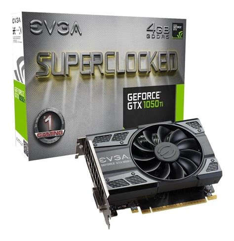 Tarjeta De Video Nvidia Evga Sc Gaming Geforce 10 Series Gtx 1050 Ti