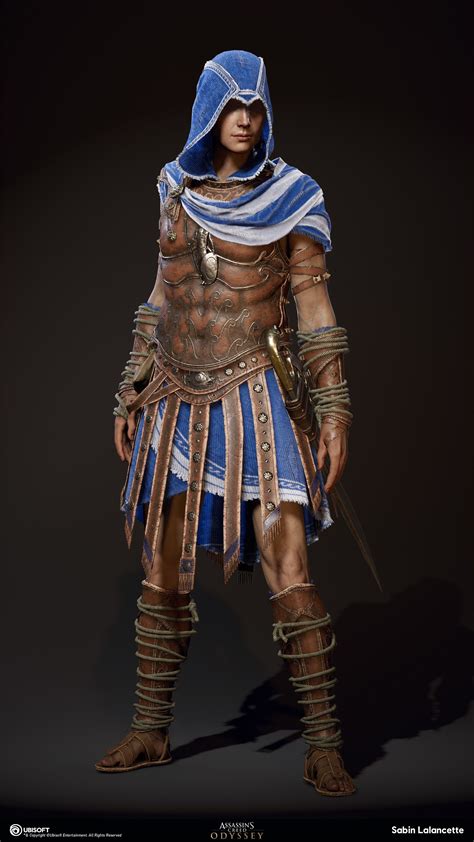 Artstation Alexioskassandra Outfit Odysseus Sabin Lalancette Assassins Creed Art