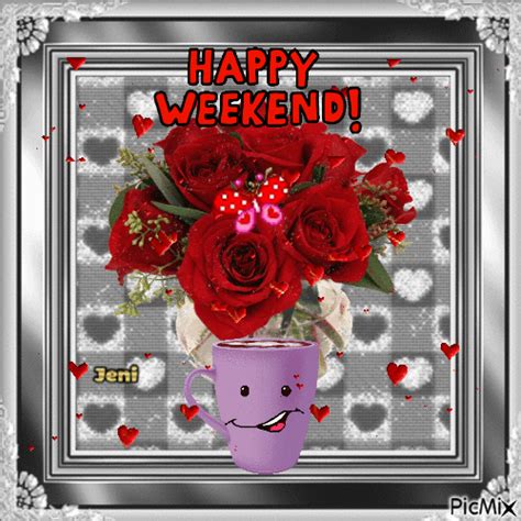 Happy Weekend Rose  Pictures Photos And Images For Facebook