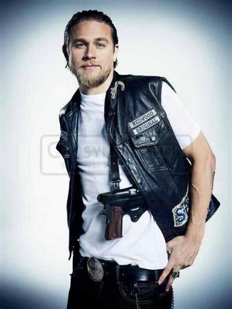 Charlie In Leather And Wearing A Fun Holster Could This Picture