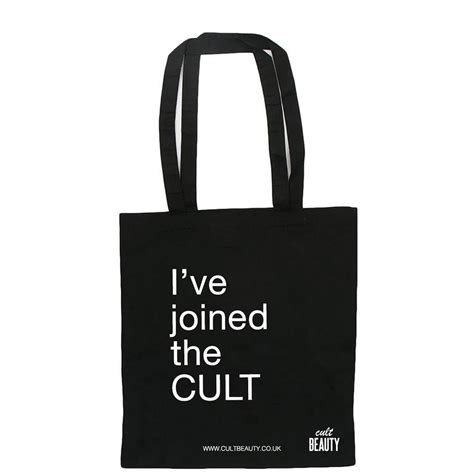 Cult Beauty Ive Joined The Cult Tote Bag Cult Beauty