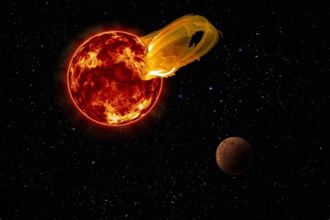 Violent Stellar Flare From Suns Nearest Neighbor Breaks Record
