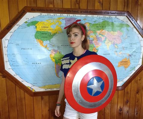 Captain America Shield From Wood With A Cnc Machine 7