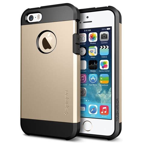 Spigen ® Apple Iphone 5 5s Se Tough Armor Case Back Cover