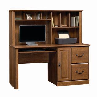 You can even order replacement parts and request instructional booklets. Sauder Orchard Hills Computer Desk w/Hutch