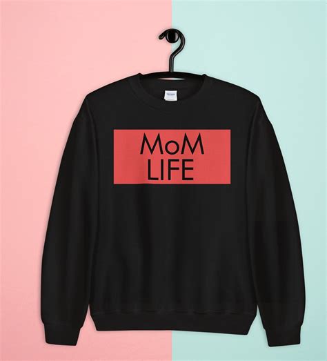 Mom Life Sweatshirt Momma Sweater Cute Mom Sweater Motherhood