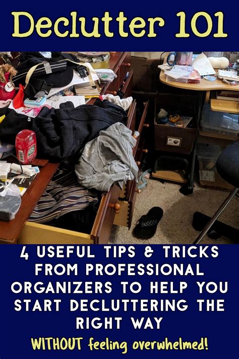 How To Declutter And Organize When You Are Overwhelmed By Clutter